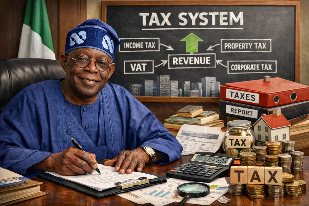 Bola Ahmed Tinubu and tax