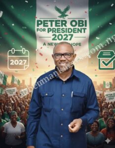 Mr Peter Obi Declares Interest on 2027 election